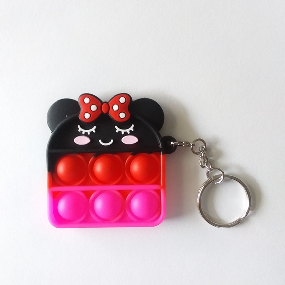 Fidget Keychain (Minnie) - Picture 2 of 3
